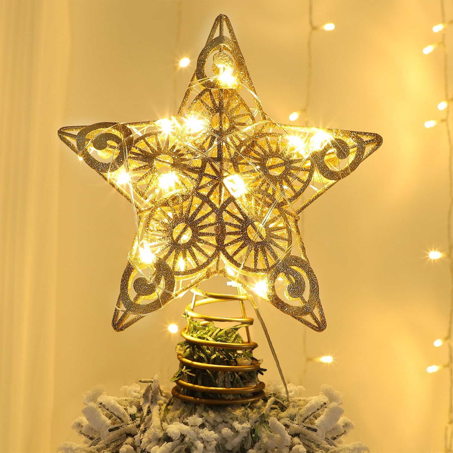 Illuminate Your Holiday Spirit: Choosing the Perfect Lighted Star Tree Topper
