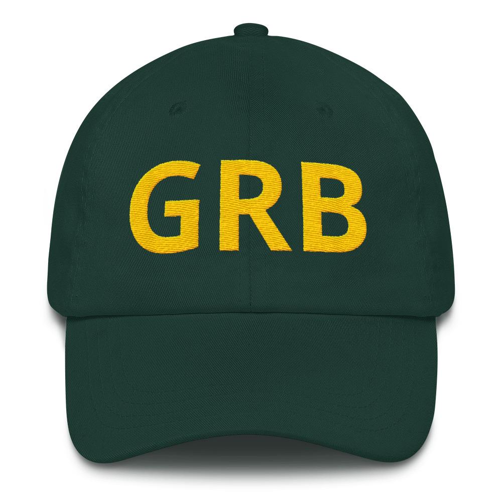 GRB Green Bay Airport Code hat from panelhats.com