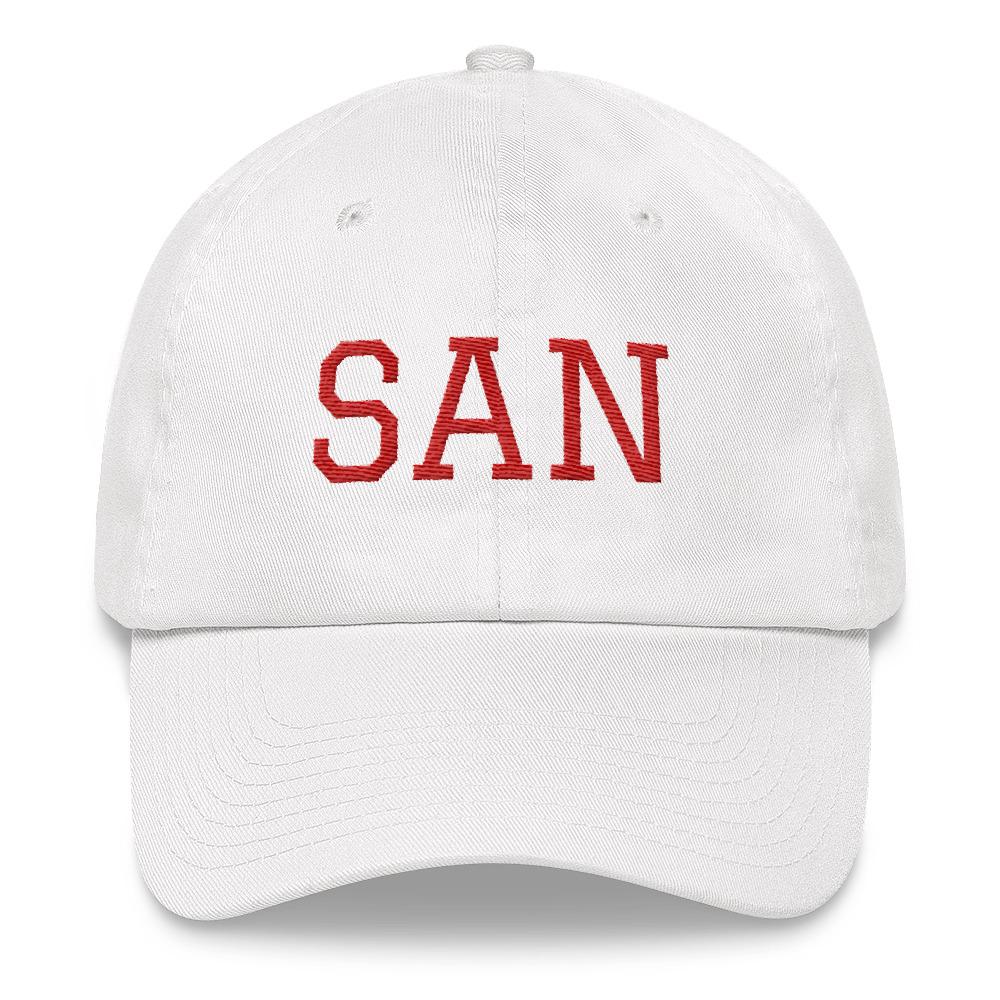SAN Airport Code Hat from panelhats.com